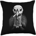 Smoking Turkey Fun Thanksgiving Throw Pillow by Unknown