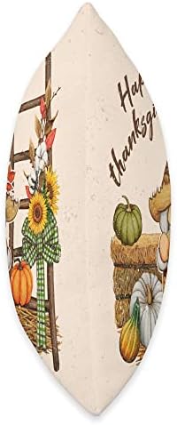 Happy thanksgiving, autumn gnomes with pumpkins Throw Pillow - Image 2