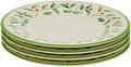 Lenox Holiday Christmas Melamine Accent Plates, Appetizer Set for 4 by Lenox