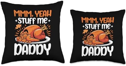 Thanksgiving Turkey Funny Thanksgiving Throw Pillow - Image 3
