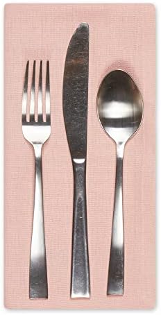 DII Solid Napkin Set Collection, 20x20, Pale Mauve - Image 2