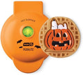 Peanuts x Dash Snoopy Jack-O-Lantern Mini Waffle Maker, Ceramic, Orange by Dash
