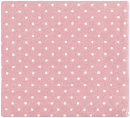 Hudson Baby Unisex Baby Cotton Poly Flannel Receiving Blankets, Blush Navy Floral, One Size - Image 6