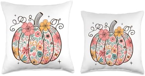 Coquette Bow Leopard Pumpkin Thanksgiving Rustic Fall Women Throw Pillow - Image 3