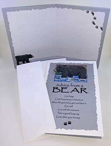 Advice From Nature Forest Woodland Greeting Card Set Wilderness, 12 Pack | Blank Inside Sustainable All Occasion Card Set, Printed in the USA on Replanted Cardstock