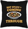 Hot Stuffing Coming Through Family Matching Thanksgiving Throw Pillow by Unknown