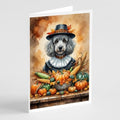 Caroline's Treasures Poodle Dogs Blank 5x7 Note Cards Set of 8 by CarolinesTreasures