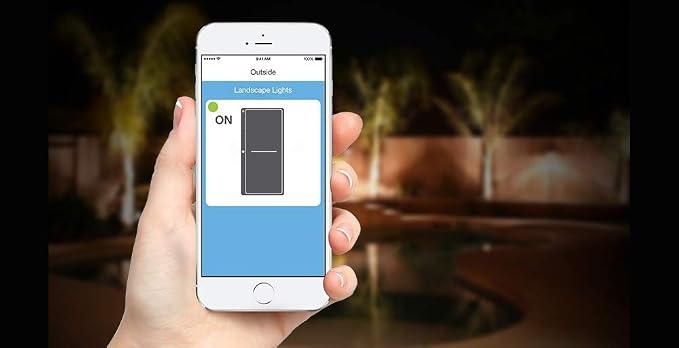 Insteon Smart Outdoor On/Off Plug-in Module, 2634-222 - Insteon Hub required for voice control with Alexa & Google Assistant