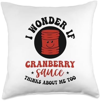Canned Cranberry Sauce Cranberry Jelly Throw Pillow by Unknown