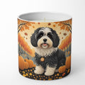 Caroline's Treasures DAC1050CDL Havanese Fall Decorative Soy Candle Nature Soy Wax Essential Oil Home Decor Ideal for Bedroom Kitchen Bath Office Gift, 10 oz by CarolinesTreasures