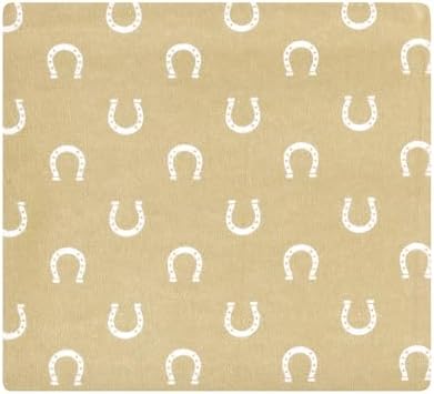 Hudson Baby Unisex Baby Cotton Poly Flannel Receiving Blankets, Cowboy, One Size - Image 6