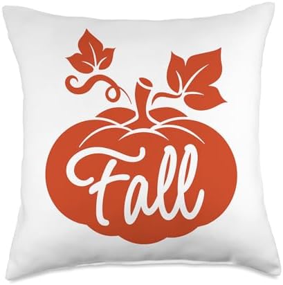 Fall/Autumn Thanksgiving Gift - Complete Cushion with Insert Throw Pillow by Unknown