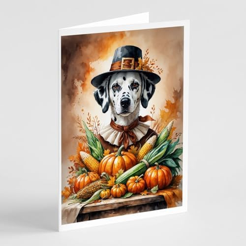 Caroline's Treasures Dalmatian Dogs Blank 5x7 Note Cards Set of 8 by CarolinesTreasures