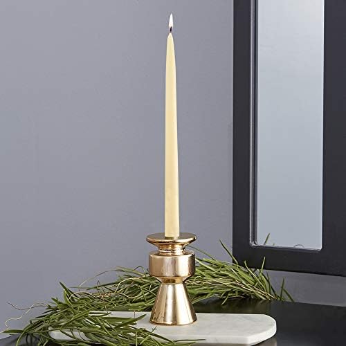 Root Candles 12-Count Unscented Hand-Dipped Tapers, 12-Inch, Buttercream - Image 6