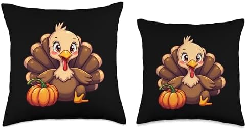 Baby Turkey Thanksgiving Turkey Thanksgiving Turkey Baby Throw Pillow - Image 3