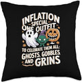 Special Inflation Halloween Costume Thanksgiving Christmas Throw Pillow by Unknown