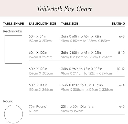 Laura Ashley Esme Decorative Tablecloth, 60" x 102", Olive - Image 5