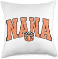 Cute Nana with pumpkin design Fall, Halloween, Thanksgiving Throw Pillow by Unknown
