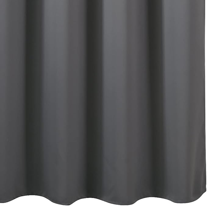 LEMOMO Frost Grey Blackout Curtains 40 x 63 Inch Length/Set of 2 Curtain Panels/Thermal Insulated Room Darkening Blackout Curtains for Bedroom
