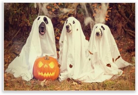 'Vintage Photography Halloween Pumpkin And'| Wall Plaque Art