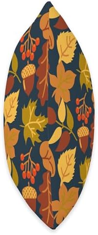 Fall Autumn Harvest Halloween Thanksgiving leaf leaves falls Throw Pillow - Image 2