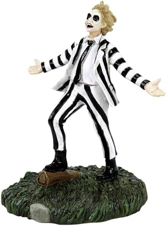 Department 56 Beetlejuice Village Accessories Say it Three Times Figurine, 4 Inch, Multicolor