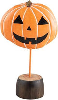 Mud Pie Halloween Tin Sitters, Pumpkin