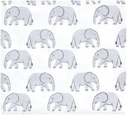 Hudson Baby Unisex Baby Cotton Poly Flannel Receiving Blankets, Safari Friends, One Size - Image 6