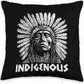 Native American Heritage Store Native Heritage American Indian Warrior Indigenous Throw Pillow, 16x16, Multicolor by Unknown