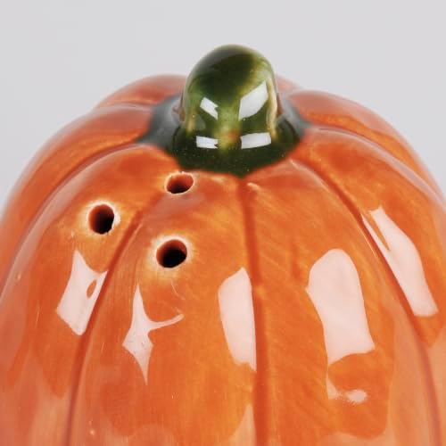 Primitives by Kathy Orange Pumpkin Ceramic Salt and Pepper Shaker Set, 2-Pc - Image 5