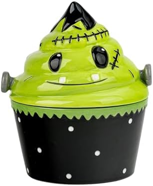 10 Strawberry Street Frankenstein Cupcake Canister