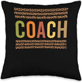 Coach Leopard Squad Cute Fall Autumn Lovers Thanksgiving Throw Pillow by Unknown