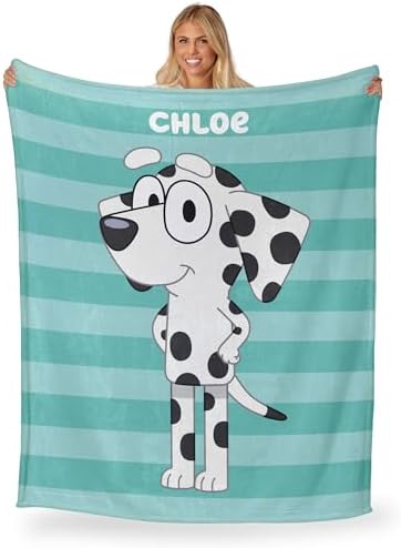 Northwest Bluey Silk Touch Throw Blanket, 50" x 60", Roll Call Chloe