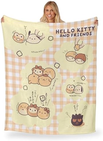 Northwest Hello Kitty Silk Touch Throw Blanket, 40" x 50", The Bakery
