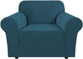H.VERSAILTEX Armchair Cover High Stretch Sofa Slipcover 1 Piece Couch Covers for Sofa Durable Spandex Fabric Non Skid Machine Washable(Armchair 31"-40", Deep Teal)
