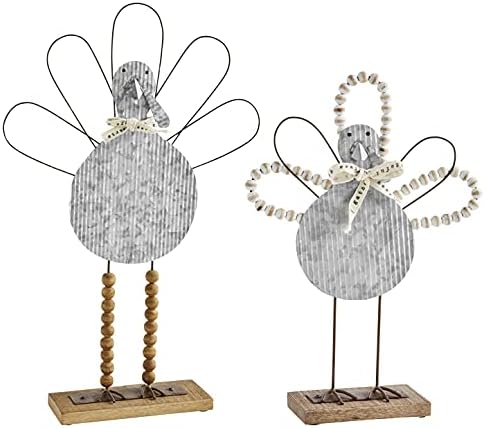 Mud Pie Thanksgiving Turkey Table Sitter, Large - Image 2