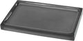 Avanti Linens - Decorative Tray, Clear Resin Tray with Painted Interior, Pefect for Parties & Gatherings, Modern Home Decor (Soho Collection, Smoke)