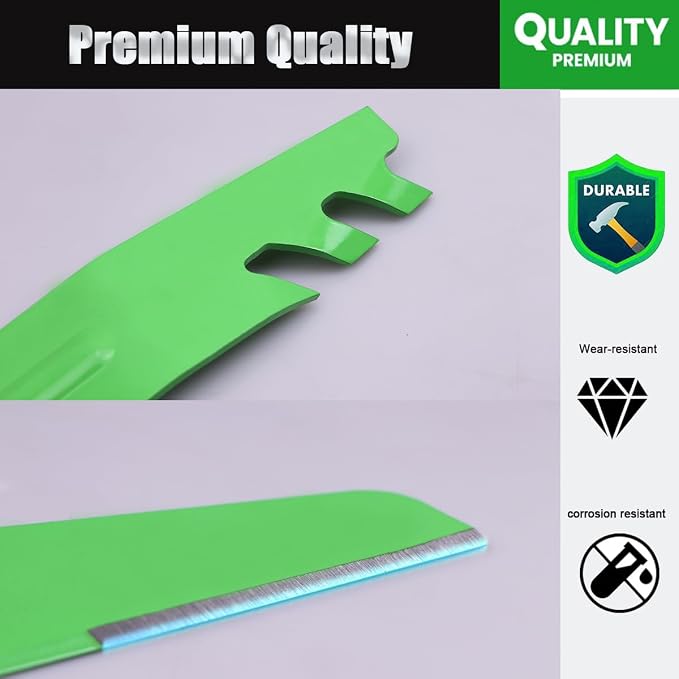 LM2135SP Lawn Mower Blade Compatible with EGO 21 inch Replacement Mulching Blade AB2101D for Mowers LM2133/LM2130//LM2130SP/LM2156SP/LM2150SP (Green)