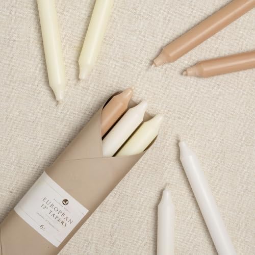 Northern Lights Candles - 12" 6pk Taper Combo - Linen Closet - 72743 - Image 5