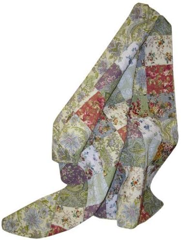 Greenland Home Blooming Prairie Quilted Patchwork Throw
