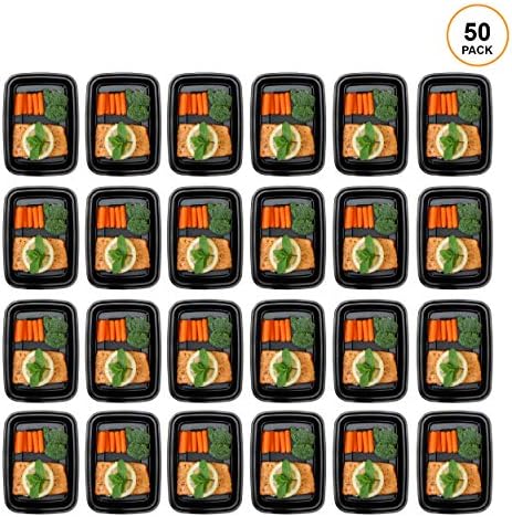 Freshware Meal Prep Containers with Lids [50 Pack] 28 oz Food Containers - Image 2