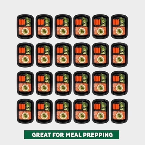 Freshware Meal Prep Containers [45 Pack] 38 oz Food Containers with Lids - Image 3
