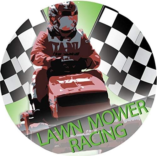 Crown Awards Lawn Mower Racing Trophy, 5.5" Glory Resin Lawn Mower Racing Trophies with Free Custom Engraving Prime