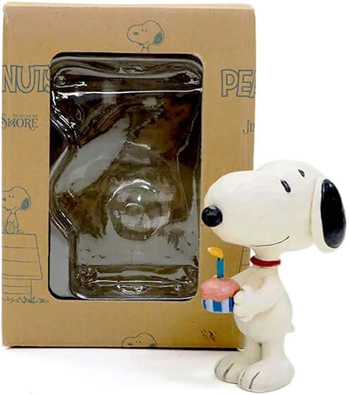 Peanuts by Jim Shore Snoopy Birthday Mini Figurine