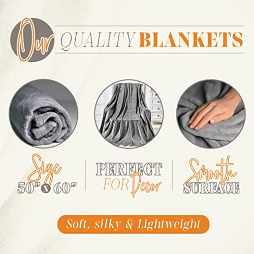 Elegant Comfort Lightweight Throw Blanket- Halloween Themed, Soft, Cozy and Plush- Throw Blankets, Perfect for Lounging This Spooky Season, 50 x 60 inches, Autumn Leaves, Throw Blanket
