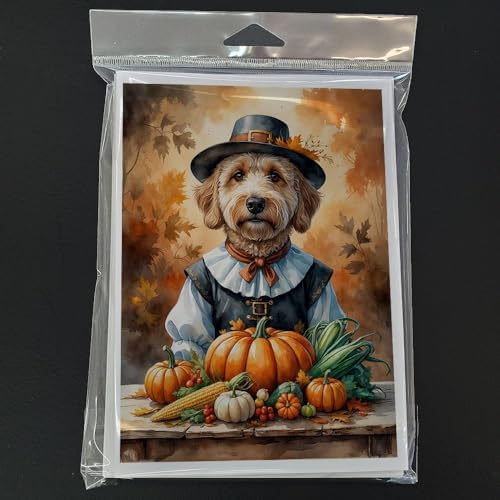 Caroline's Treasures Labradoodle Dogs Blank 5x7 Note Cards Set of 8 - Image 3