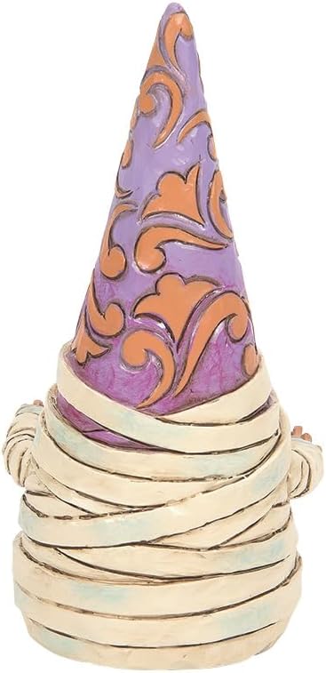 Enesco Jim Shore Heartwood Creek Mummy Gnome Figurine, 4.92 Inch, Multicolor