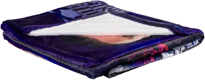 WWE Roman Reigns Main Event Champions Bedding Super Soft Throw Blanket, 46 in x 60 in, (Official Licensed Product) by Franco Collectibles