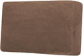 H.VERSAILTEX Velvet Stretch Individual Couch Cushion Cover Plush Slipcover for Loveseat Sofa Furniture Protector Seat Cover (1 Piece Loveseat Cushion Cover, Caramel)