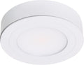 Armacost Lighting PureVue LED Puck Light, White, 3000K, 233412 | Dimmable, Under Cabinet, 2.75 Inch Diameter, Hardwired, Low Voltage, Soft White Light
